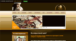 Desktop Screenshot of ganodermakave.hu
